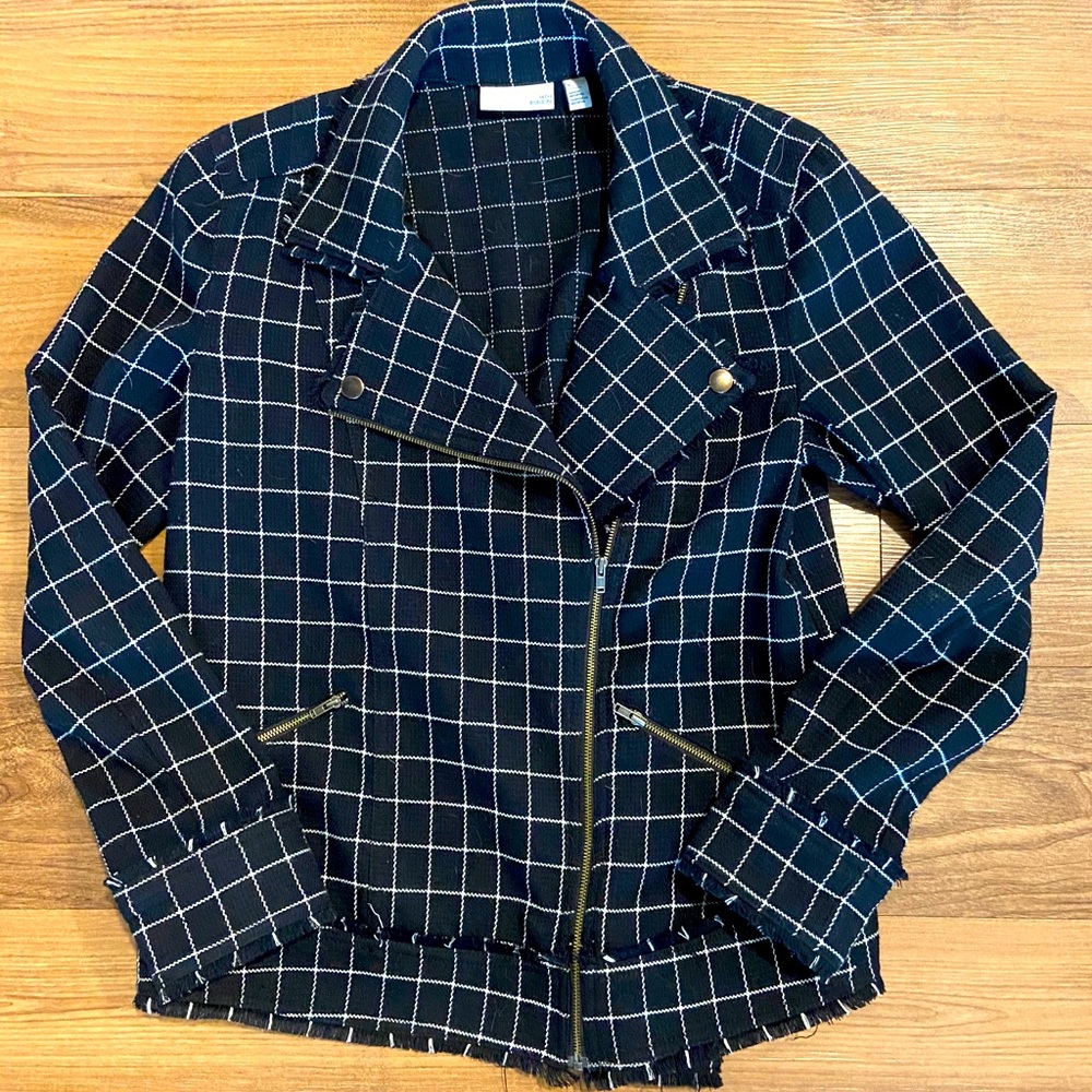Navy Tweed Blazer